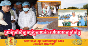 រំភើបជំនួស! ក្រុមហ៊ុន​ជប៉ុនមួយ​ជួយសិប្បកម្មកែឆ្នៃស្វាយចន្ទីកម្ពុជា ឱ្យបាននាំចេញទៅកាន់ទីផ្សារប្រទេសជប៉ុន