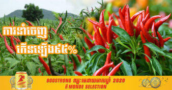 កម្ពុជា មើលឃើញការកើនឡើងនៃការនាំចេញម្ទេសស្រស់ ខណៈប្រទេស ២នេះជាទីផ្សារធំបំផុតសម្រាប់ម្ទេសកម្ពុជា