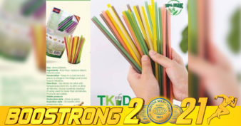 សហគ្រាសមួយកន្លែងក្នុងខេត្តពោធិ៍សាត់កែច្នៃកែវក្រដាស បំពង់បឺត ធ្វើអំពីអង្ករខ្មែរ ដំឡូងនិងពោត