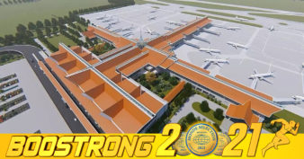 ទោះស្ថិតក្នុងវិបត្តិកូវីដ-១៩ តែការសាងសង់អាកាសយានដ្ឋានអន្តរជាតិសៀមរាបអង្គរថ្មី សម្រេចបានជិតពាក់កណ្ដាលហើយ