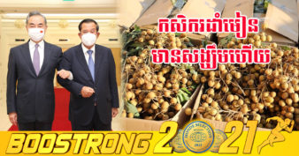 រដ្ឋមន្រ្តីក្រសួងការបរទេសចិន អះអាងថា ចិននឹងនាំចូលផលិតផលកសិកម្មកម្ពុជា ទៅកាន់ទីផ្សារចិនឱ្យបានកាន់តែច្រើន ដើម្បីប្រយោជន៍សម្រាប់កសិករខ្មែរ