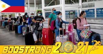 ហ្វីលីពីន នឹងដកការធ្វើចត្តាឡីស័កសម្រាប់អ្នកដំណើរដែលចាក់វ៉ាក់សាំងគ្រប់ចំនួនដូស ពីប្រទេសចិន និងប្រទេសជាង ៤០ ប្រទេសទៀតដែលមានករណីកូវីដ-១៩ ទាប