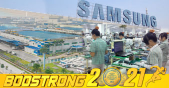 ក្រុមហ៊ុនអេឡិចត្រូនិកយក្ស Samsung នឹងចាក់ទុន ៨៥០លានដុល្លារបន្ថែមទៀតនៅវៀតណាម