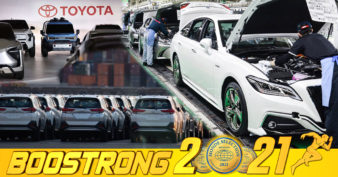 Toyota  ក្រុមហ៊ុនផលិតរថយន្តដ៏ធំបំផុតរបស់ពិភពលោក ត្រូវផលិតរថយន្តឱ្យបាន ១លានគ្រឿងក្នុងខែមីនា ទើបសម្រេចគោលដៅប្រចាំឆ្នាំបាន