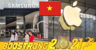 Samsung និង Apple បើកហាងលក់រាយផ្ទាល់ខ្លួននៅវៀតណាម ហើយនេះជាមូលហេតុដែលក្រុមហ៊ុនយក្សទាំង ២ រើសយកប្រទេស ​១នេះ