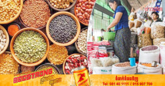 ក្រសួងពាណិជ្ជកម្មមីយ៉ាន់ម៉ា បង្ហាញ​ពី​ការ​នាំ​ចេញ​សណ្ដែក និង​ពោត​បាន​ជាង ៥៥៨.៧០០​តោន