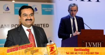 មហាសេដ្ឋីឥណ្ឌាលោក Gautam Adani វ៉ាដាច់មហាសេដ្ឋីបារាំង ក្លាយជាអ្នកមានលំដាប់លេខ២ នៅលើពិភពលោក