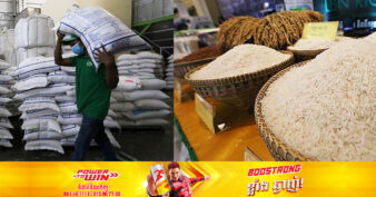 កម្ពុជា ទទួលបានចំណូលជាង១២៥៥លានដុល្លារសហរដ្ឋអាមេរិក ពីការនាំចេញអង្ករនិងស្រូវ