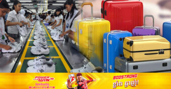 ផលិតផលសម្លៀកបំពាក់ ស្បែងជើង និងសម្ភារធ្វើដំណើរ គ្រប់គ្រងជាងពាក់កណ្តាលនៃទំហំនាំចេញរបស់កម្ពុជា ខណៈសហរដ្ឋអាមេរិក និងសហគមន៍អឺរ៉ុបជាទីផ្សារធំៗ