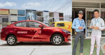 មនុស្ស ២នាក់ ត្រូវរង្វាន់ឡានប៊ូសស្រ្តង ១គ្រឿង បបួលគ្នាអុជធូបស្បថ ចែកឡានគ្នាស្មើ