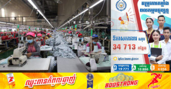 ទីភ្នាក់ងារជាតិមុខរបរ និងការងារ  ផ្តល់ឱកាសការងារចំនួន ៣៤ ៧១៣ កន្លែង នាខែកុម្ភៈឆ្នាំ២០២៤ លើវិស័យធំៗចំនួន៣