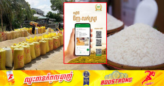 សហព័ន្ធស្រូវអង្ករកម្ពុជា ដាក់ឱ្យដំណើរការកម្មវិធីទិញលក់ស្រូវអង្ករតាមទូរស័ព្ទដៃ ជួយរកទីផ្សារទិញ-លក់ឱ្យកសិករ