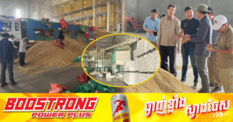 កសិករខេត្តបន្ទាយមានជ័យ ប្រមូលផលស្រូវនាងខុន បានទិន្ន​ផលល្អ​ព្រម​ទាំង​មាន​តម្លៃសមរម្យ អាចឱ្យកសិករទទួលបានប្រាក់ចំណេញ